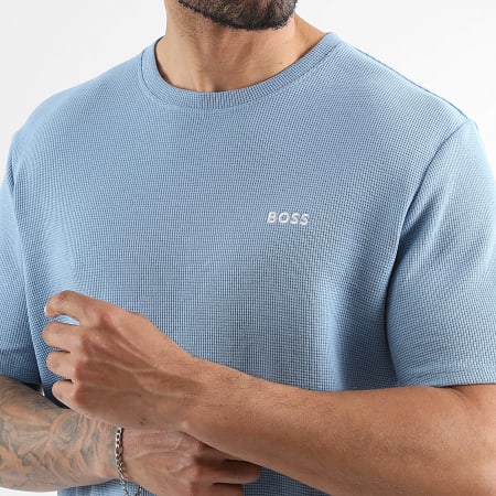 BOSS - Set T-Shirt und Jogging-Short Waffel 50535891 50535884 Hellblau
